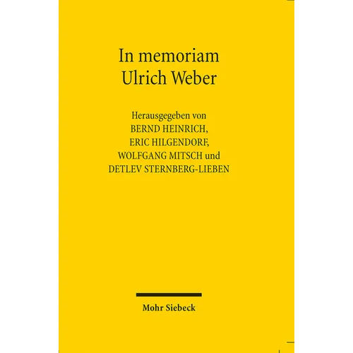 In Memoriam Ulrich Weber: Reden Und Vortrage Anlasslich Der Akademischen Gedenkfeier Fur Ulrich Weber