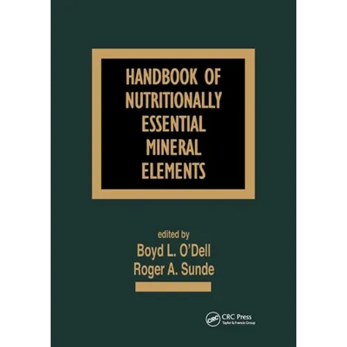 Handbook of Nutritionally Essential Minerals and Elements