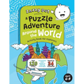 Zazzy Dot Presents A Puzzle Adventure Around the World: Activity Book for Explorers Ages 6-9