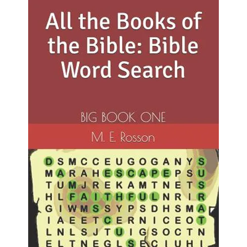 All the Books of the Bible: Bible Word Search: BIG BOOK ONE
