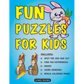 Fun Puzzles for Kids: Includes Spot the Odd One Out, Find the Differences, Mazes, Word Searches and Bonus Coloring Pages