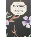 My Boring Meeting Survival Guide & Notes Volume II: 6x9 Meeting Notebook and Puzzle Book