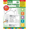 Daily Word Problems Math, Grade 4 Teacher Edition