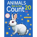 Animals: Dot To Dot Count to 20 (Kids Ages 3-5)