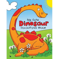 My Cute Dinosaur Colouring Book for Toddlers: Fun Children's Colouring Book for Boys & Girls with 50 Adorable Dinosaur Pages for Toddlers & Kids to Co