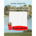 Number Search Fun: 200 Large Print Number Search Puzzles for Adults