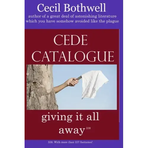 Cede Catalogue: giving it all away