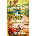 The Adventures Of Tom Sawyer & The Adventures Of Huckleberry Finn: Set Of 2 Books