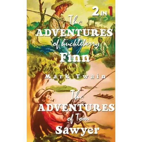 The Adventures Of Tom Sawyer & The Adventures Of Huckleberry Finn: Set Of 2 Books