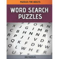 Word Search Puzzles: Word Search Puzzle Book for Adults - 200 Large Print Word Search Puzzles with Solutions