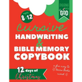 Christmas Cursive Handwriting & Bible Verse Copybook For Kids Ages 8 to 12: Trace Scripture Verses and Help Children Understand the Christmas Story th