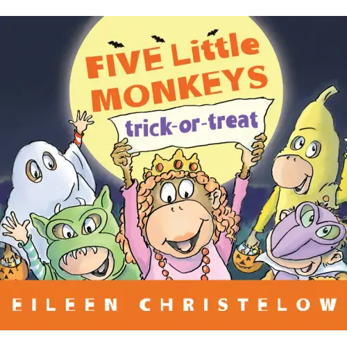 Five Little Monkeys Trick-Or-Treat Board Book