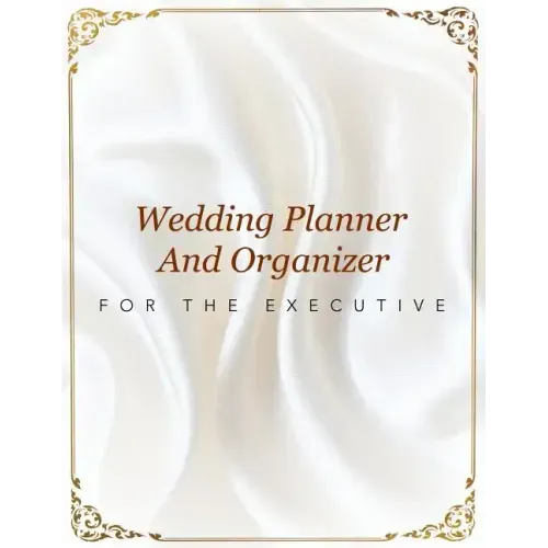 Wedding Planner And Organizer For The Executive