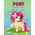 Pony Libro para colorear: Libro de actividades para niños