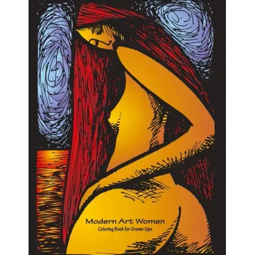 Modern Art Women Coloring Book for Grown-Ups 1