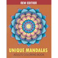 Unique Mandalas Adult Coloring Book: Beautiful Patterns for Stress Relief and Relaxation