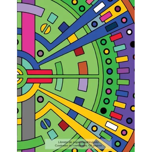 Libreta de papel cuadriculado, cuadrados de 1 centémetro, 160 páginas: Libreta 21,59 x 27,94 cm, perfecta para la asignatura de matemáticas en la escu