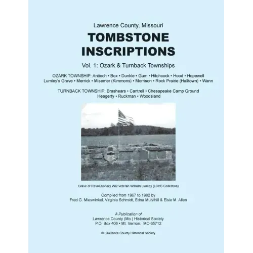Tombstones Vol. I