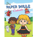 Paper Dolls Cutouts: Color, Cut and Play - Paper Doll for Girls ages 4-7 - With Clothes