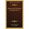 Memoirs of the Prince de Talleyrand V5