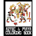 Aztec & Mayan Coloring Book - 26 Designs to Color in - Colouring Book: Only one design per page