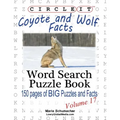 Circle It, Coyote and Wolf Facts, Word Search, Puzzle Book