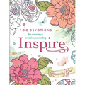 Inspire: Knowing God (Softcover): 100 Devotions for Coloring and Creative Journaling