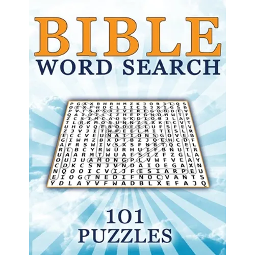 Bible Word Search 101 Puzzles: Large Print