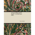 12 Grazer Waltzer D.924 (Op.91) - For Solo Piano (1827)