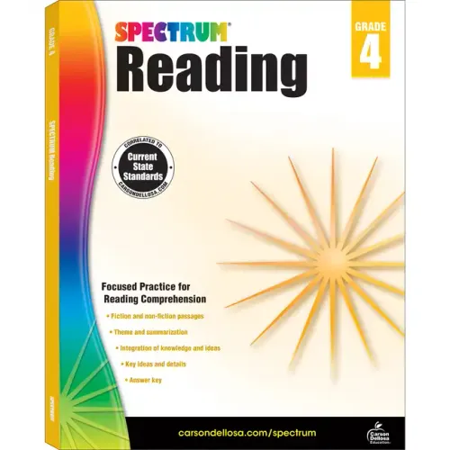 Spectrum Reading Workbook, Grade 4: Volume 23 - Paperback
