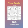 Mega Sudoku 16x16 - 200 Very Hard Puzzles vol.4