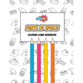 Parts of Speech Coloring Comic Workbook