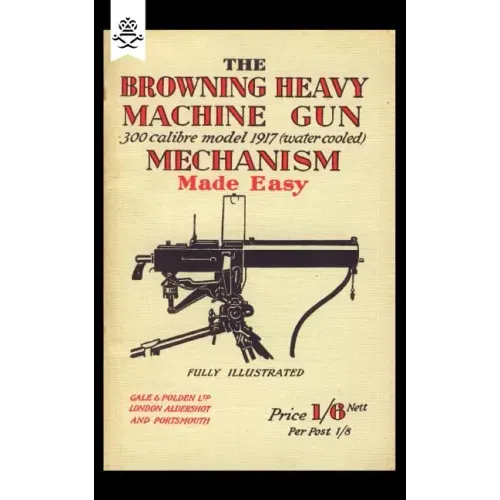 Browning Heavy Machine Gun .300 Calibre Model 1917 (Water Cooled) Mechanism Made Easy