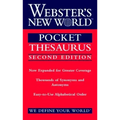 Webster's New World Pocket Thesaurus, Second Edition