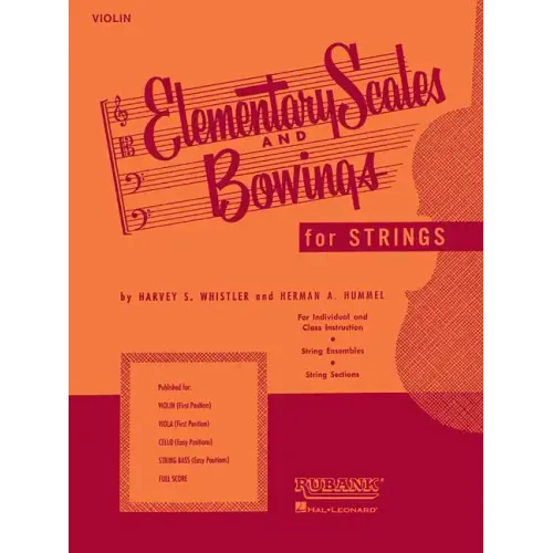 Elementary Scales and Bowings - Violin: (First Position)