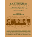 Some Descendants of Rev. Leonard Metcalf of Tatterford Parish, Norfolk, England