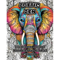 Zoetic Zen: Illuminated Animal Mandalas for Mindful Coloring