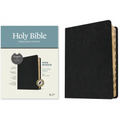 KJV Wide Margin Bible, Filament Enabled (Genuine Leather, Black, Indexed, Red Letter)