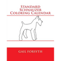 Standard Schnauzer Coloring Calendar