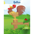 Gallos libro para colorear