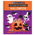 Brain Games - Sticker by Number: Halloween: Volume 1