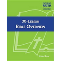 30-Lesson Bible Overview Student Book - Enduring Faith Confirmation Curriculum