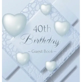 40th Birthday Guest Book: Keepsake Gift for Men and Women Turning 40 - Hardback with Funny Ice Sheet-Frozen Cover Themed Decorations & Supplies, Perso