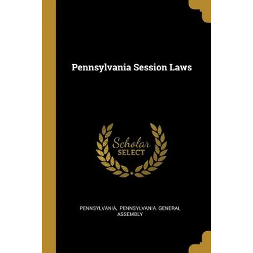Pennsylvania Session Laws