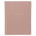 KJV Note-Taking Bible Large Print (Faux Leather Hardcover, Rose Gold)