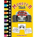Monster Truck Coloring Book For Kids Ages 4-8: Cute and Fun Activity Book For Children's, Toddler, Boys and Girls who loves Monster car