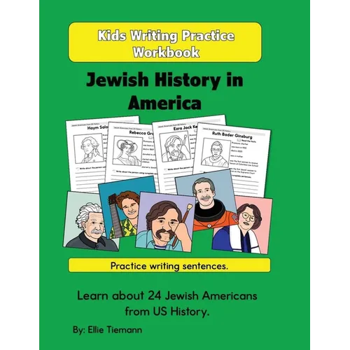 Kids Writing Practice Workbook: Jewish History in America