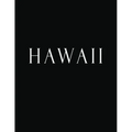 Hawaii: Black and White Decorative Book to Stack Together on Coffee Tables, Bookshelves and Interior Design - Add Bookish Char