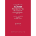 My Heart is Inditing, HWV 261: Vocal score