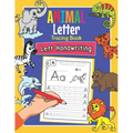 Animal Letter Tracing Book Left Handwriting: Practice Workbook for Left-Handed Preschoolers - Essential Writing Skills for Kindergarten and Preschool